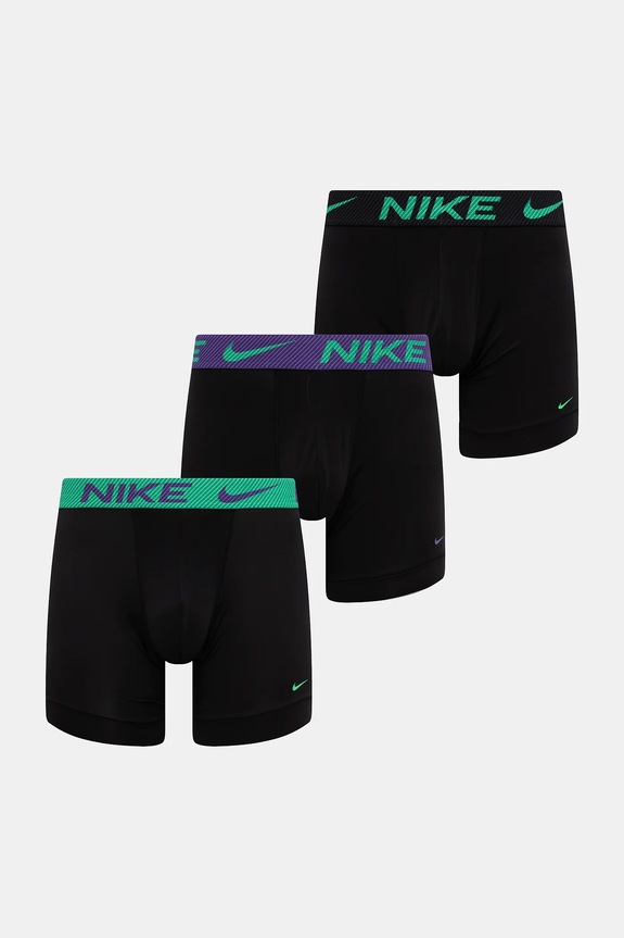 Nike boxeralsó 3 db sima fekete 0000KE1158