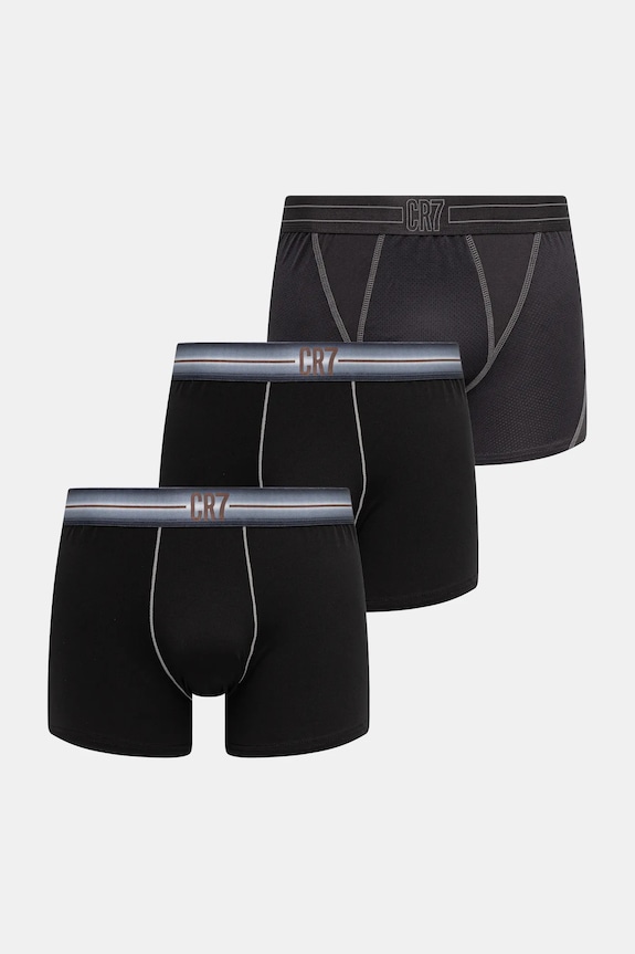 CR7 Cristiano Ronaldo boxer pacco da 3 maglia nero 8516.49.2300