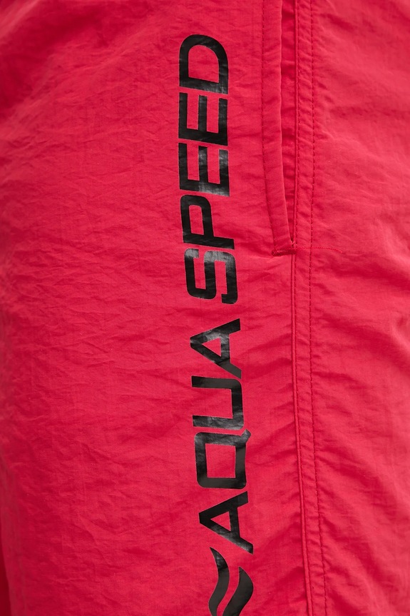 Aqua Speed pantaloni scurți de baie bărbătești rosu OWEN.