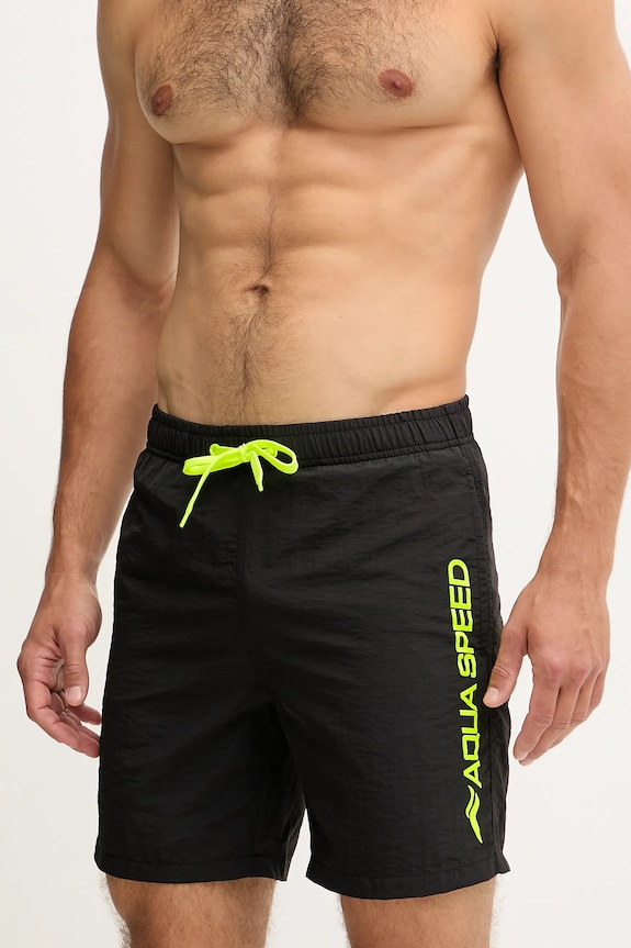 Aqua Speed pantaloni scurți de baie bărbați OWEN. negru AA00