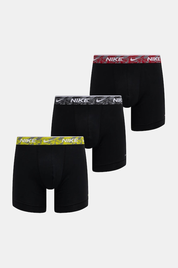 Boxerky Nike 3-pak pletenina čierna 0000KE1007.M