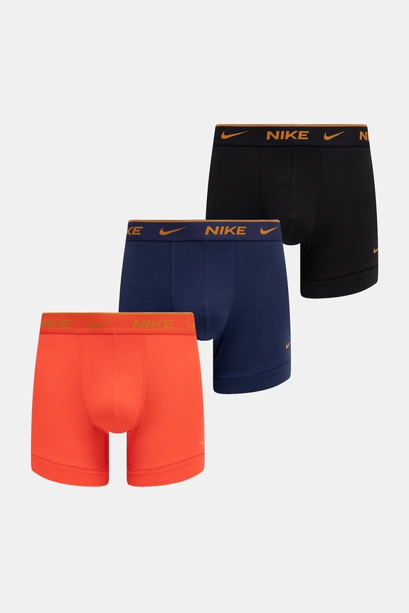 Μποξεράκια Nike 3-pack εφαρμοστό σορτς μπόξερ σκούρο μπλε 0000KE1008.MM