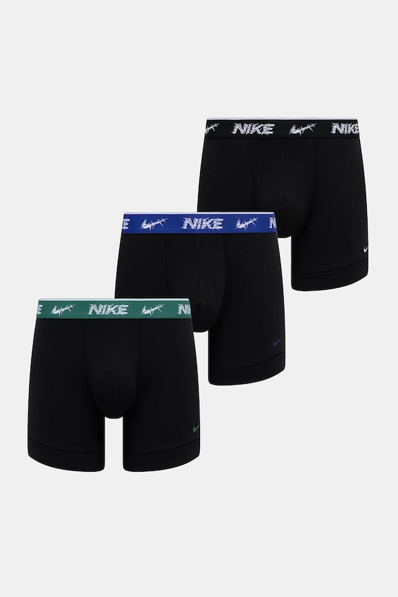 Nike boxeralsó 3 db nyomtatásos fekete 0000KE1008.MM
