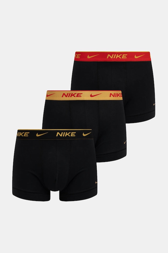 Boxerky Nike 3-pak pletenina čierna 0000KE1008.MM