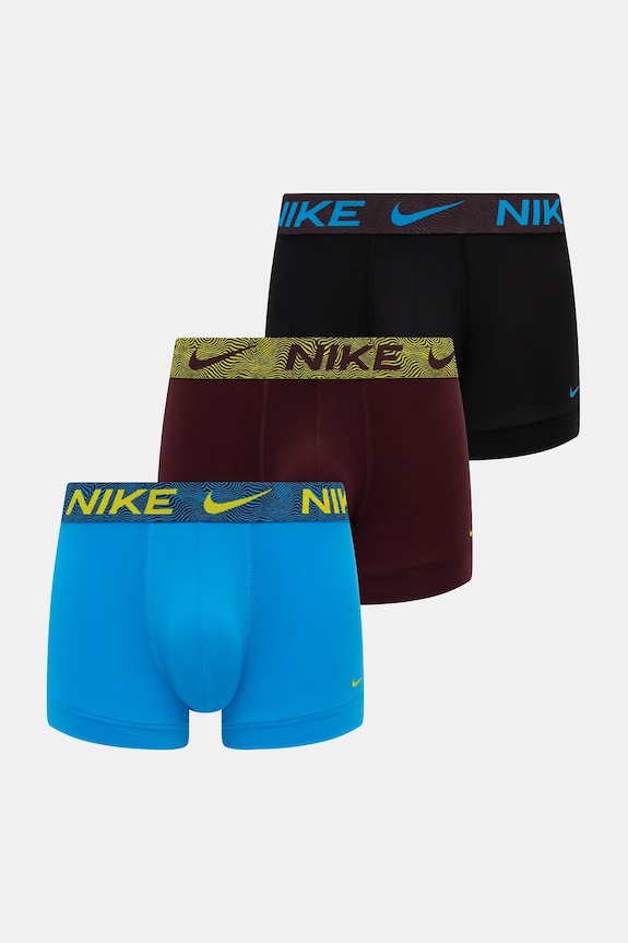 Boxerky Nike 3-pak pletenina modrá 0000KE1156.MM