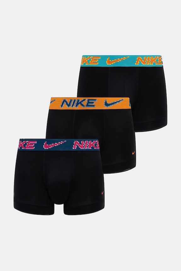 Boxerky Nike 3-pak pletenina čierna 0000KE1156.MM