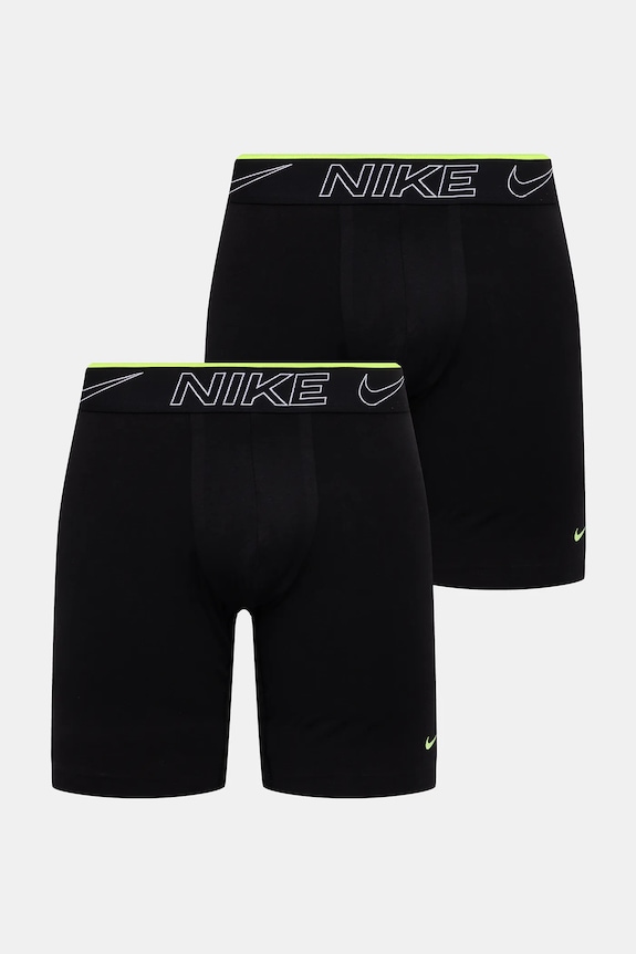 Boxerky Nike 2-pack jemný vzor černá 0000KE1270