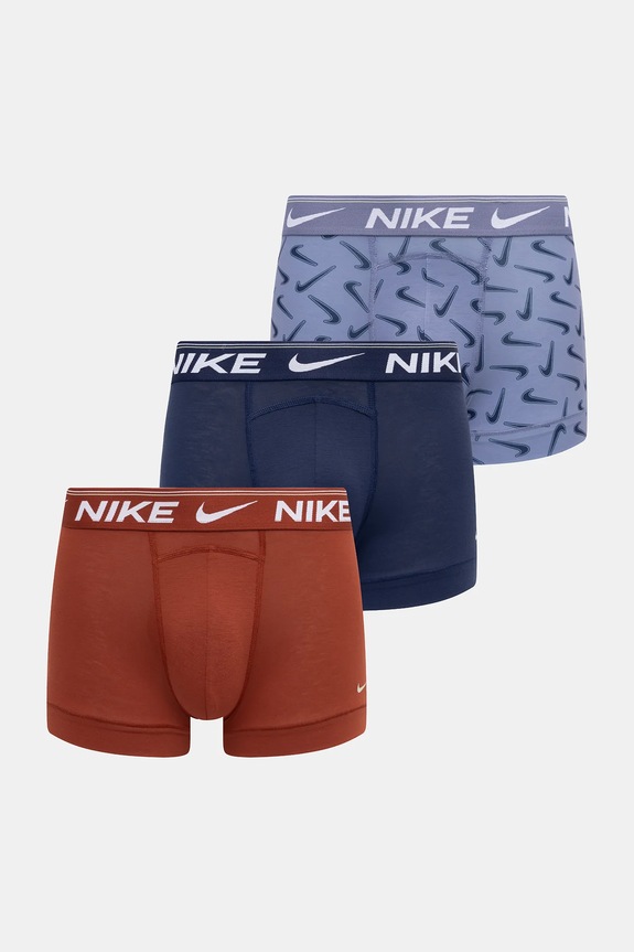Nike boxeralsó 3 db apró mintás sötétkék 000PKE1256