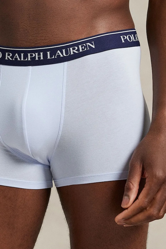 Odzież Polo Ralph Lauren bokserki 3-pack 714830299. niebieski