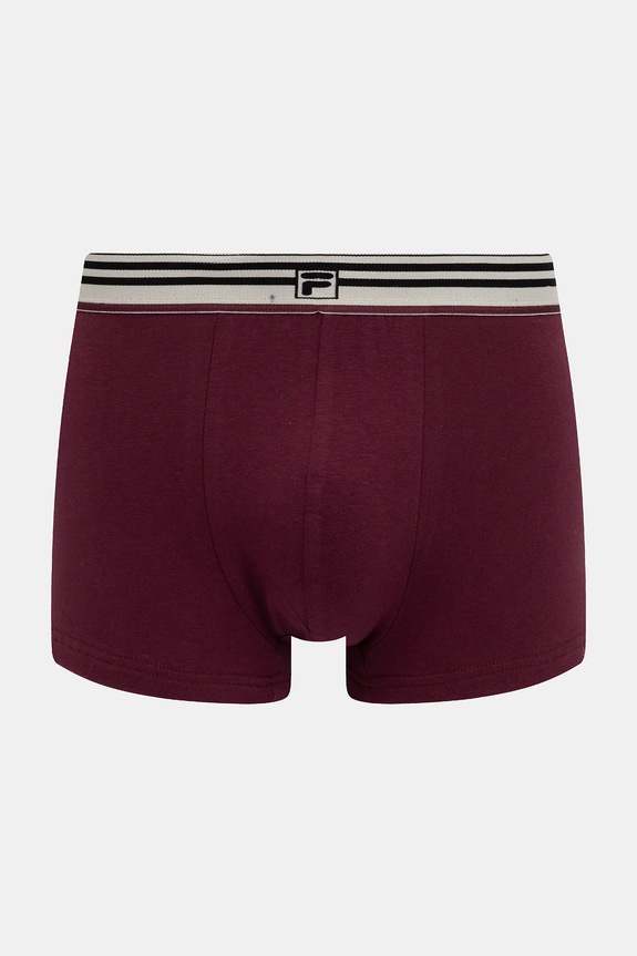 Fila bokserki dzianina bordowy FU5331