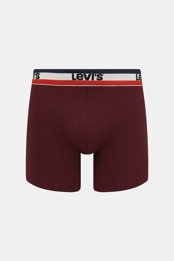 Levi's boxeralsó 3 db 37149.1220 burgundia AA00