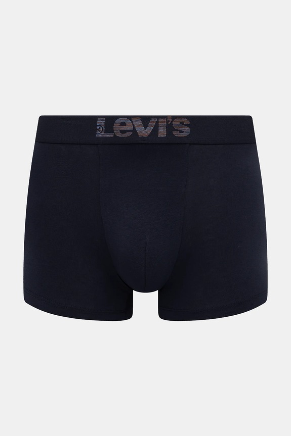 Μποξεράκια Levi's 2-pack εφαρμοστό σορτς μπόξερ σκούρο μπλε 37157.1308