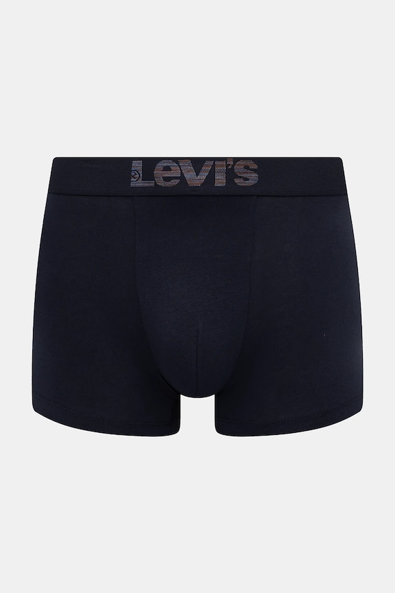 Μποξεράκια Levi's 2-pack εφαρμοστό σορτς μπόξερ σκούρο μπλε 37157.1308