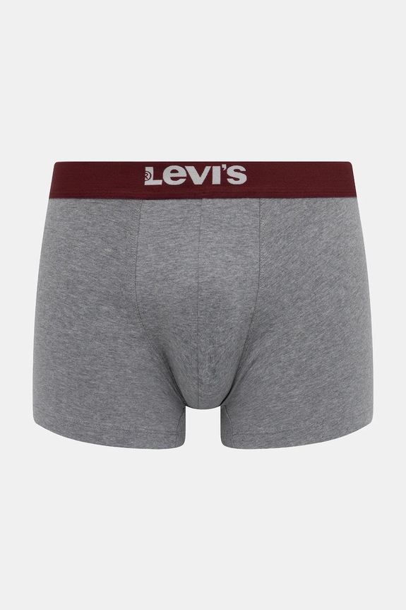 Levi's Boxeri bărbați din bumbac cu elastan pachet de 6 37149.1221 gri AA00