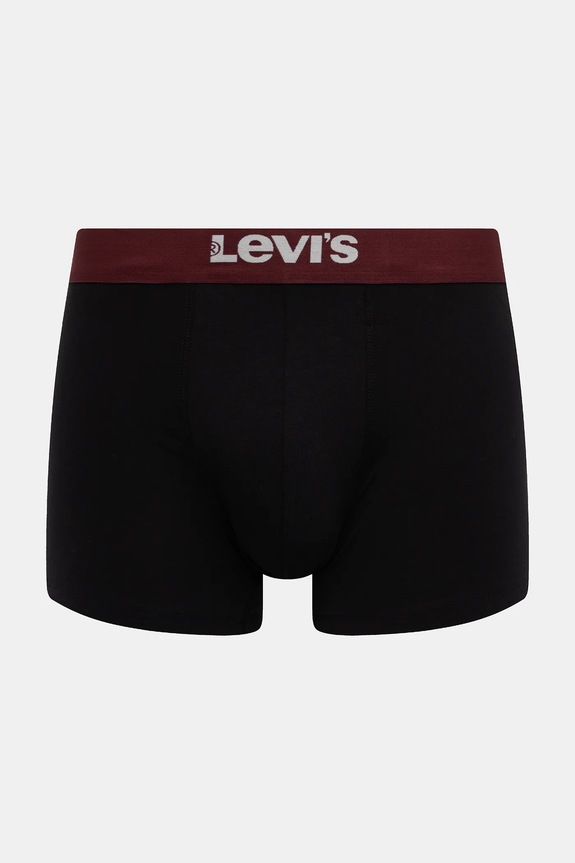 Îmbrăcăminte Levi's Boxeri bărbați din bumbac cu elastan pachet de 6 37149.1221 gri