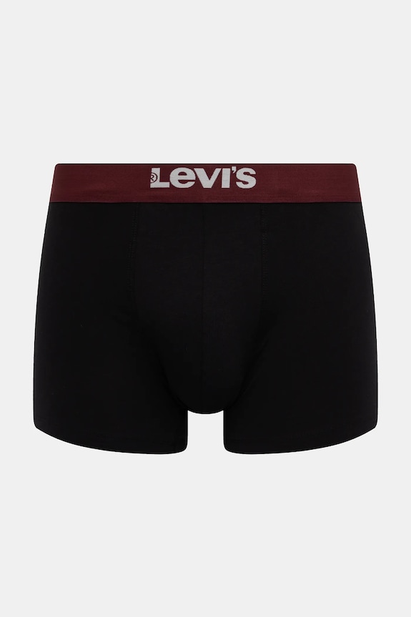 Îmbrăcăminte Levi's Boxeri bărbați din bumbac cu elastan pachet de 6 37149.1221 gri