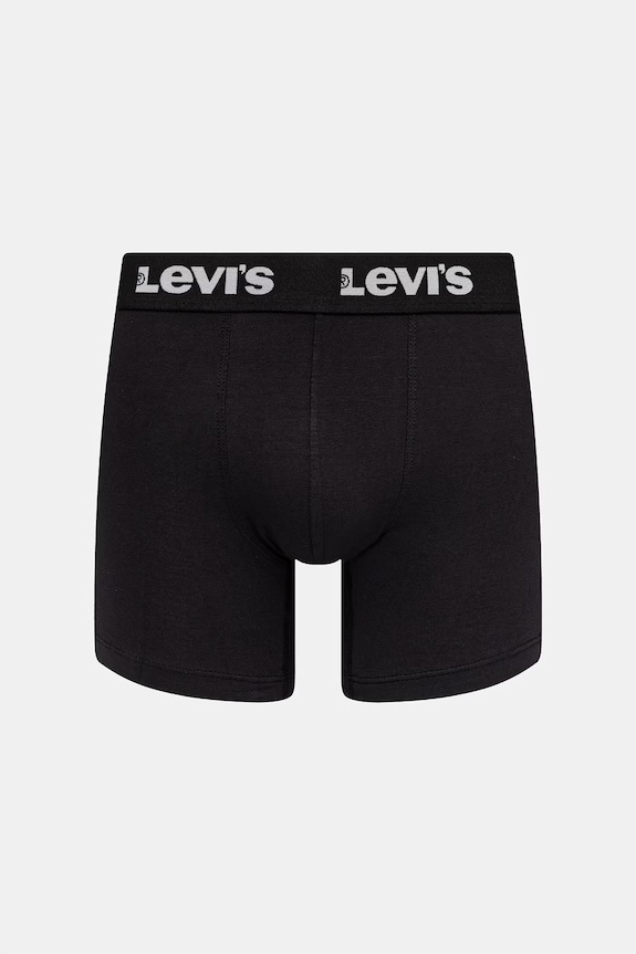 Levi's bokserki męskie bawełniane z elastanem 6-pack 37149.1221 czarny AA00