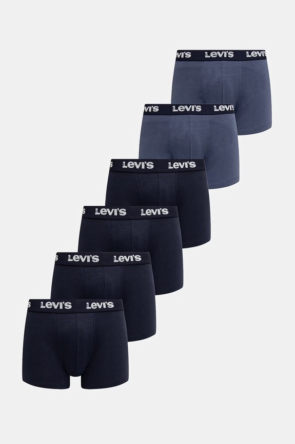 Levi's bokserki męskie 6-pack granatowy 37149.1222