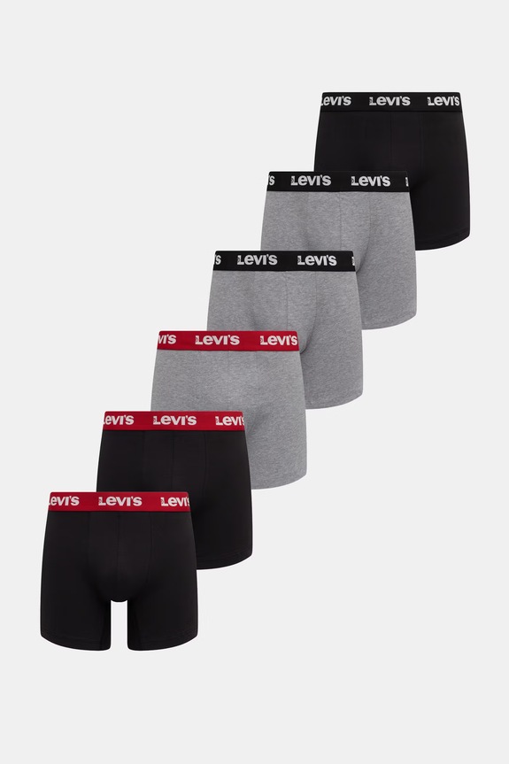 Levi's bokserki męskie 2-pack szary 37149.1223
