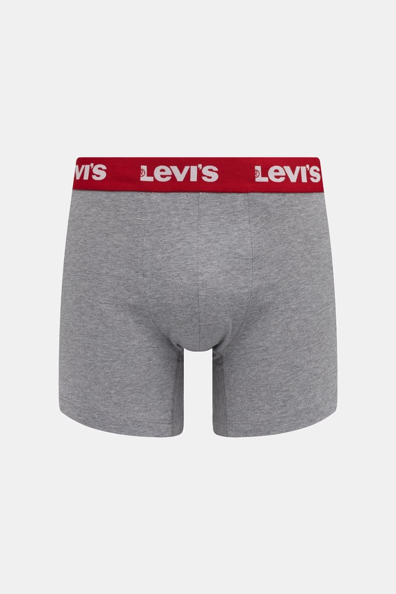 Odzież Levi's bokserki męskie 2-pack 37149.1223 szary