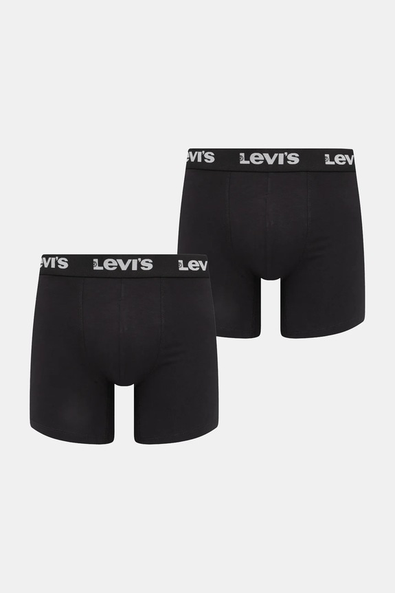Levi's boxer pacco da 2 maglia nero 37149.1191