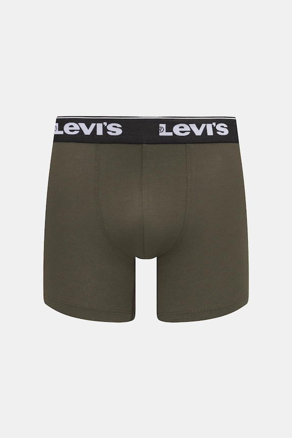 Bokserice Levi's 3-pack zelena 37149.1202