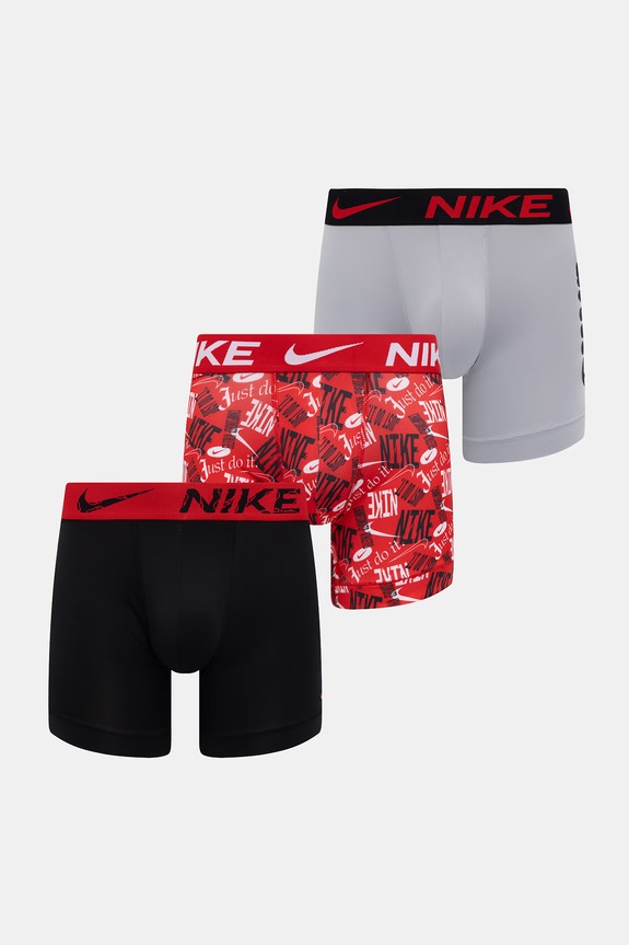 Nike priliehavé boxerky 3-pak červená 0000KE1277