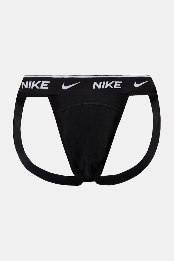 Nike jockstraps pentru bărbați, din bumbac cu elastan NQ00KE1279 negru AA00