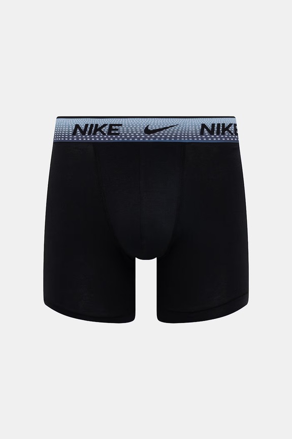 Nike boxerky pánske s bavlnou 3-pak čierna NQ00KE1285