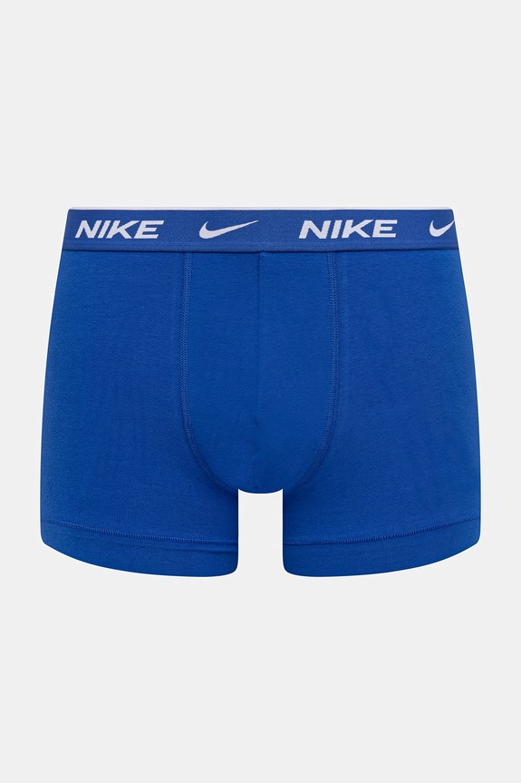 Îmbrăcăminte Nike boxeri pentru bărbați, din bumbac cu elastan pachet de 2 NQ00KE1288 albastru
