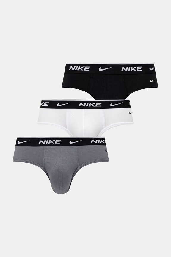 Nike σλιπ Ανδρικά βαμβακερά με ελαστάν 5-pack γκρί NQ00KE1294