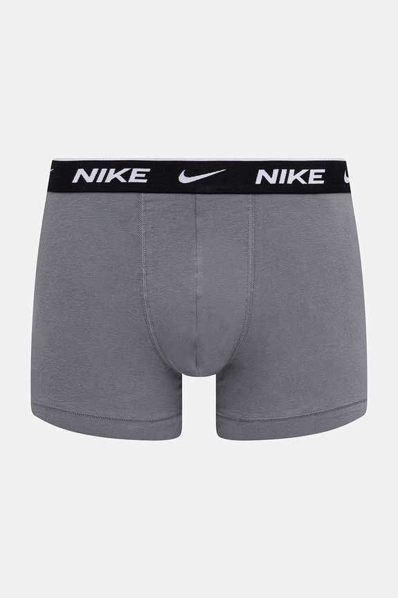 Oblečenie Nike boxerky pánske bavlnené s elastanom 5-pak NQ00KE1295 sivá