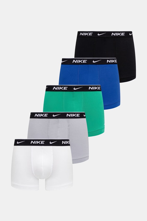 Nike boxeri pentru bărbați, din bumbac cu elastan pachet de 5 negru NQ00KE1295