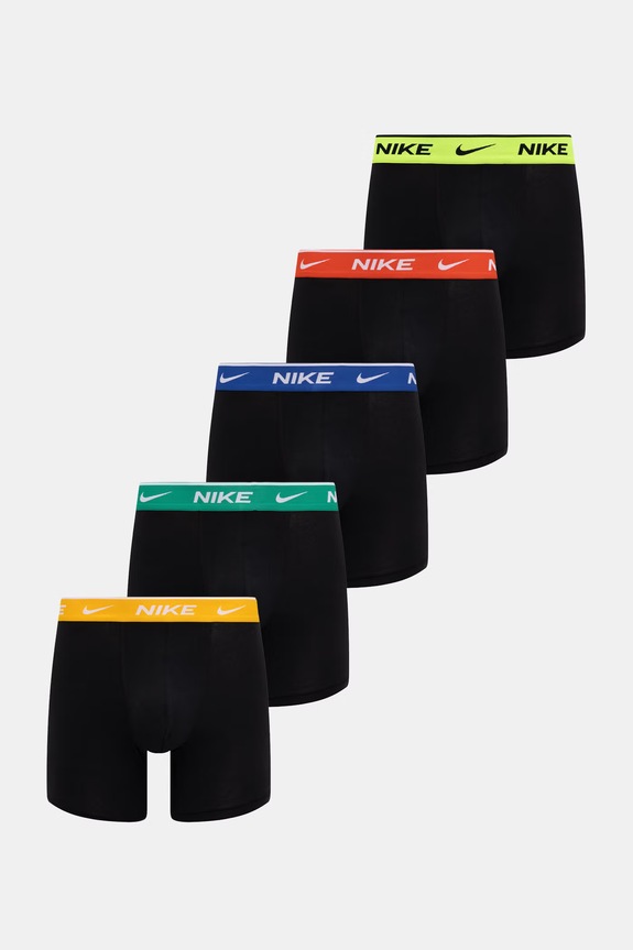 Nike priliehavé boxerky pánske 5-pak čierna NQ00KE1296