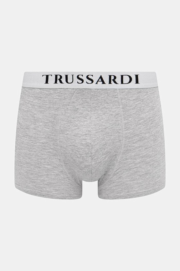Trussardi bokserki 2-pack TRU2UTR01 szary AA00