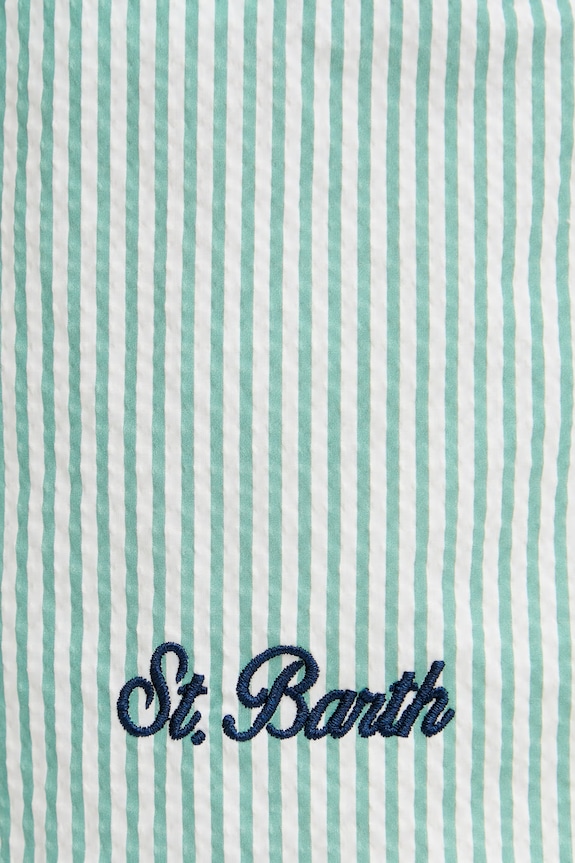 MC2 Saint Barth σορτς μαγιό ανδρικά πράσινο PATM001