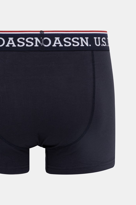 Ρούχα Μποξεράκια U.S. Polo Assn. USPA BRAND HIGHLIGHT 3-pack MUP4078 σκούρο μπλε