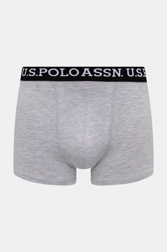 Ρούχα Μποξεράκια U.S. Polo Assn. USPA 3-pack MUP4440 γκρί