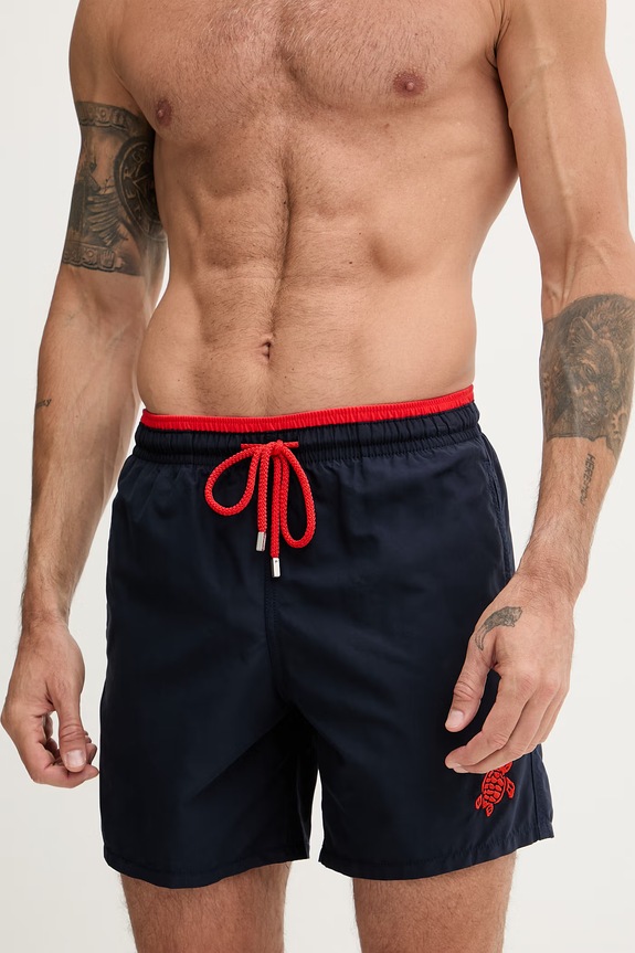 Vilebrequin pantaloni scurți de baie pentru bărbați MOKA MOKU3A01 bleumarin AA00
