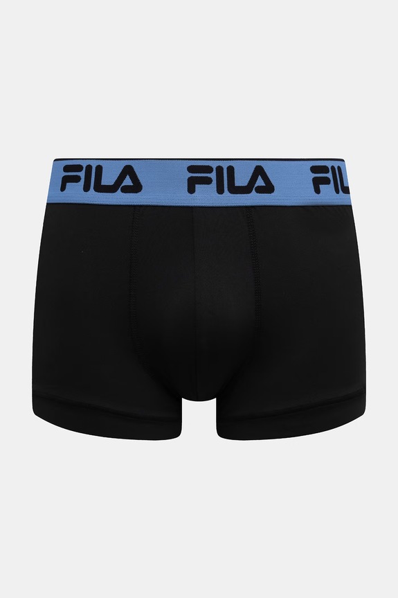 Fila boxeri pentru bărbați, din bumbac cu elastan pachet de 2 FU5380/2 negru SS26
