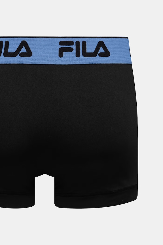 Fila boxeri pentru bărbați, din bumbac cu elastan pachet de 2 negru FU5380/2