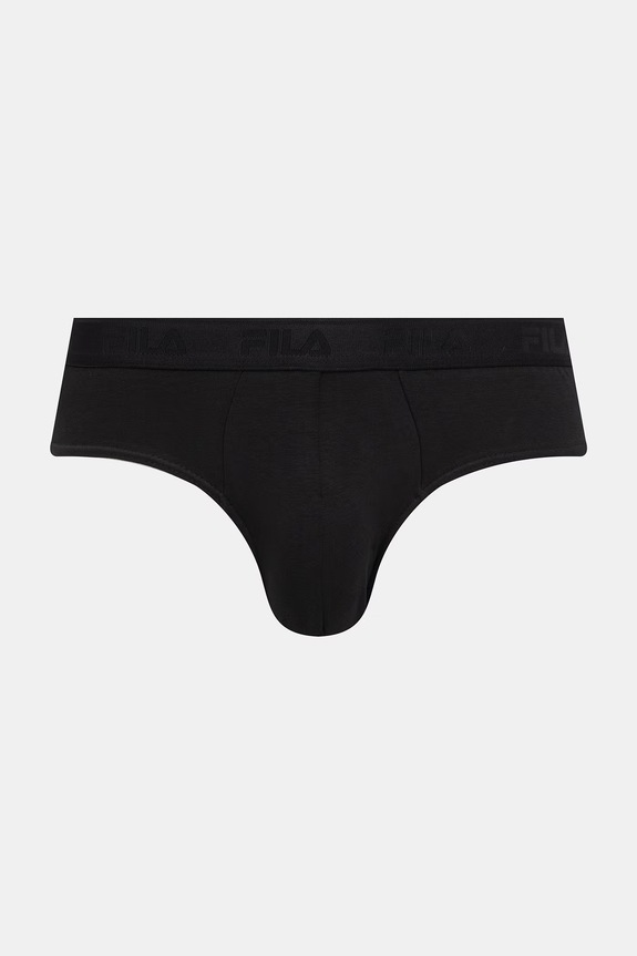 Îmbrăcăminte Fila slip pentru bărbați, din bumbac cu elastan pachet de 2 FU5369/2 negru