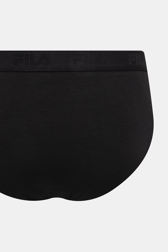 Fila slip pentru bărbați, din bumbac cu elastan pachet de 2 FU5369/2 negru