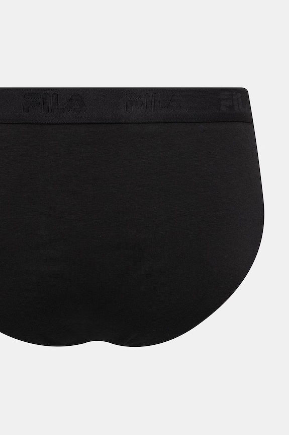 Fila slip pentru bărbați, din bumbac cu elastan pachet de 2 FU5369/2 negru