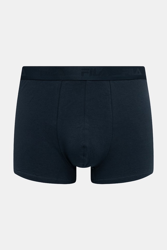 Odzież Fila bokserki dopasowane męskie bawełniane z elastanem 2-pack FU5372/2 granatowy