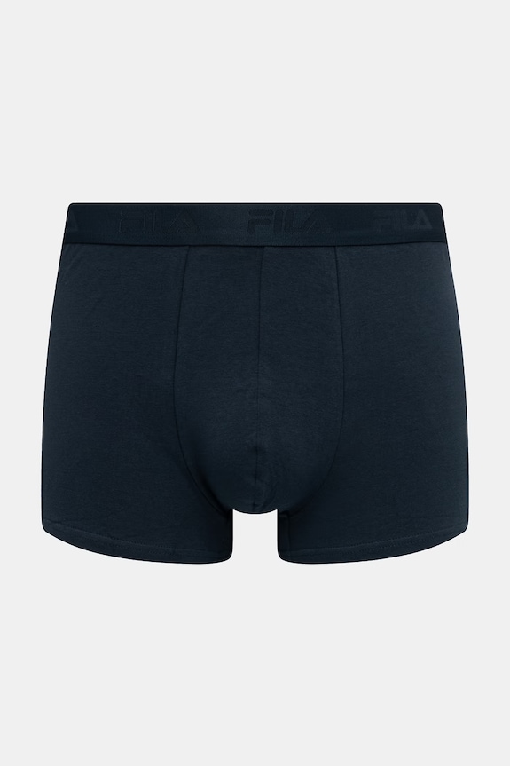 Odzież Fila bokserki dopasowane męskie bawełniane z elastanem 2-pack FU5372/2 granatowy
