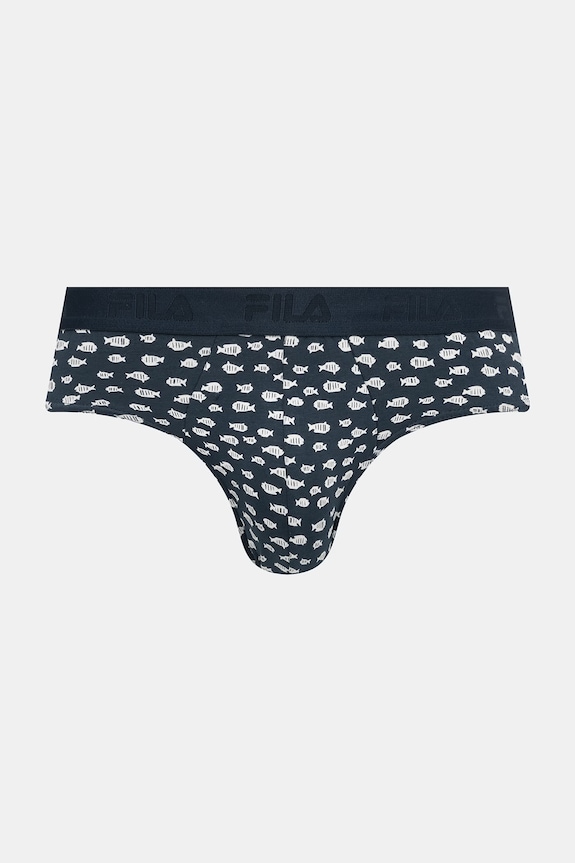 Odzież Fila slipy męskie bawełniane z elastanem 3-pack FU5379/3 czarny