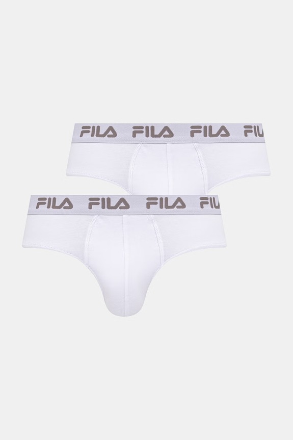 Fila slip pentru bărbați, cu bumbac pachet de 2 alb FU5003/2