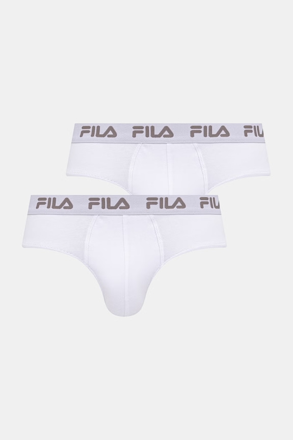 Fila slip pentru bărbați, cu bumbac pachet de 2 alb FU5003/2