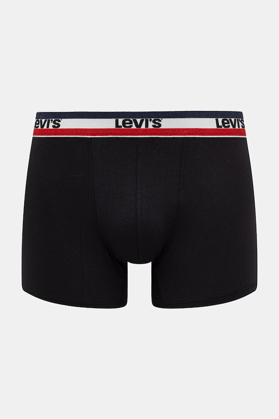 Levi's boxeri pentru bărbați, din bumbac cu elastan pachet de 4 37149.1302 negru AA00